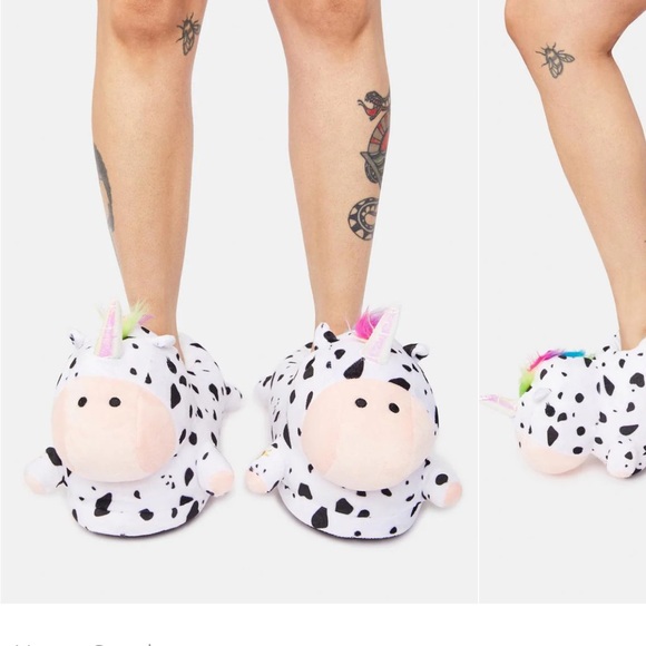 Neon Cowboys Unicow Light Up Slippers - Picture 5 of 9